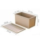 thumbnail image 3 of Molde Antiadherente Pastel Tostado Pan de Molde para Hornear Caja con Tapa Sunnimix Pan tostado con tapa, 3 of 8