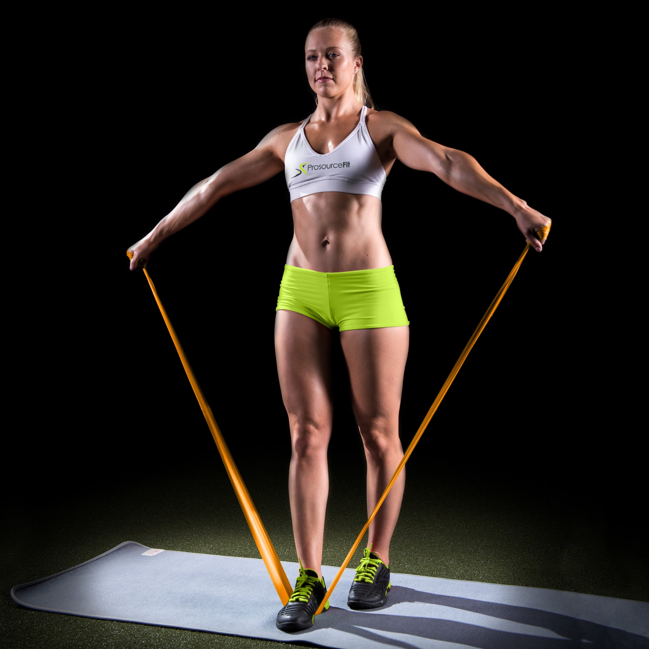 ProsourceFit Therapy Flat Resistance Bands, Set of 3