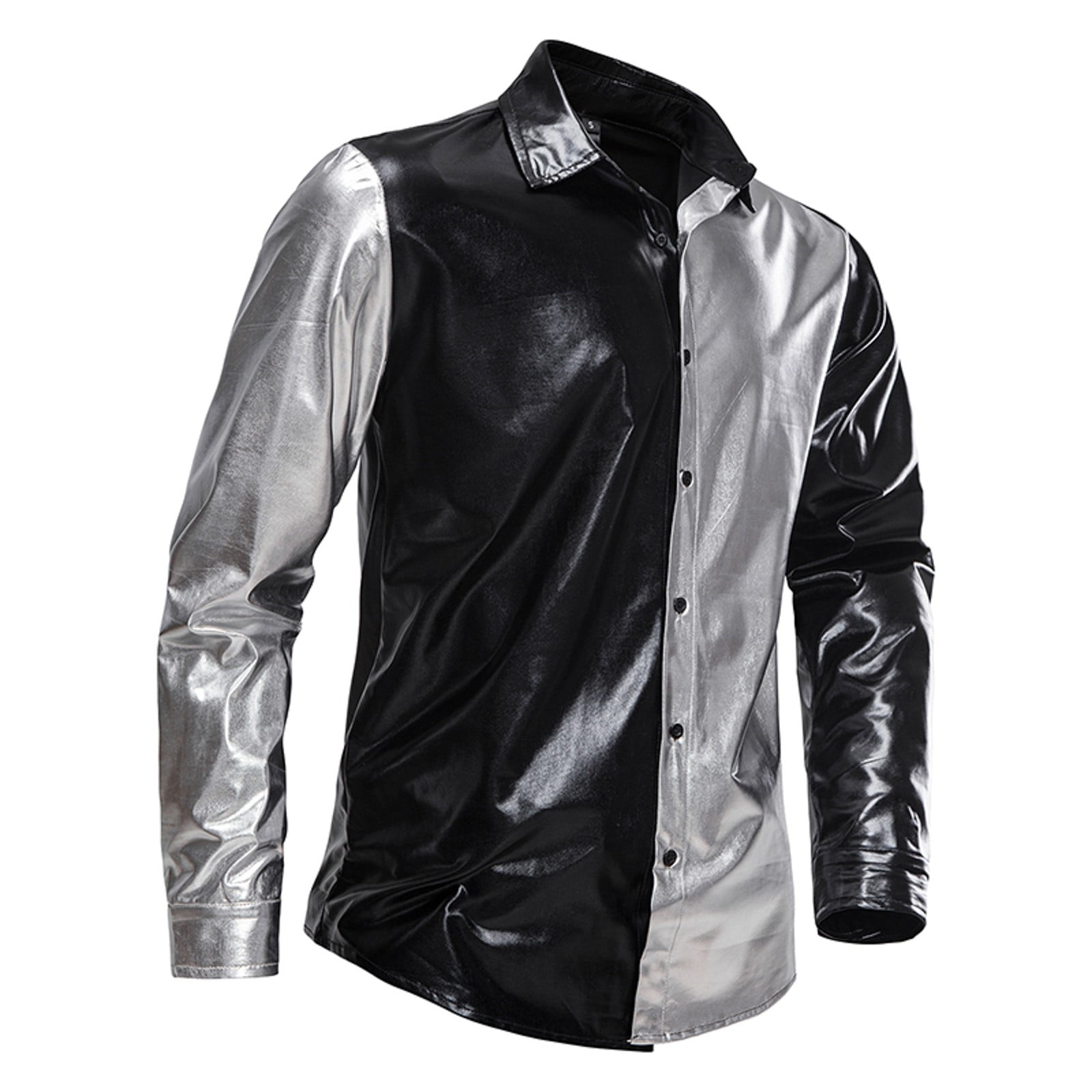 Baqcunre Shirts For Men Spring Mens Casual Fashion Bright