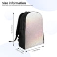 thumbnail image 4 of Haiem Glitter Light Pearl Backpack - Stylish and Durable 15-inch Laptop Backpack with Waterproof Oxford Fabric, 4 of 8
