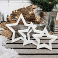 thumbnail image 6 of Wooden Star Wall Decor with String Lights, Pentagram Wood Frame for Christmas Home Decor, Fireplace Mantel Shelf Desk Table Room Decorations, 6 of 9