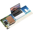 thumbnail image 6 of Gaming Mouse Pad Beach Pattern XXL XL Large Mouse Pad Mat Long Extended Mousepad Desk Pad Non-Slip Rubber Mice Pads Stitched Edges Thin Pad (31.5x11.8x0.12 Inch)- Tropical Palm Sea and Beach, 6 of 6