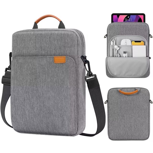 Bolsa de almacenamiento para tableta SUSUchens, resistente a arañazos, impermeable, de tela Oxford, con cierre de cremallera, para viajes escolares, color rosa