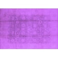 thumbnail image 1 of Ahgly Company Indoor Rectangle Oriental Purple Industrial Area Rugs, 6' x 9', 1 of 4