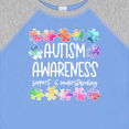 thumbnail image 4 of Inktastic Autism Awareness Support and Understanding Puzzle Pieces Gift Baby Boy or Baby Girl Bodysuit, 4 of 4