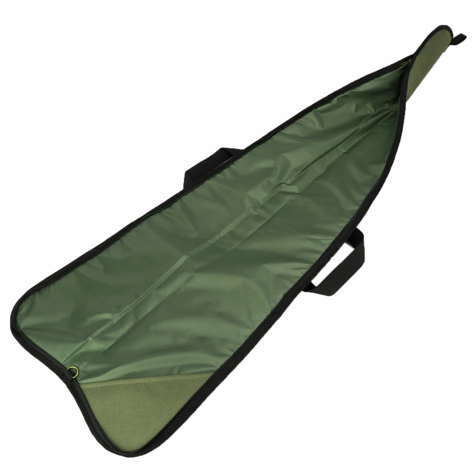 TOURBON Nylon Slip Carrying Case for Hunting Shotgun, Soft Padded Protective Bag with Pocket Green