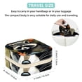 thumbnail image 5 of Raccoon Travel Portable Jewelry Organizer: Square Jewelry Box Storage Case and Display for Rings, Earrings, Necklaces, Bracelets, and More - Suitable for Girls and Women, 5 of 6
