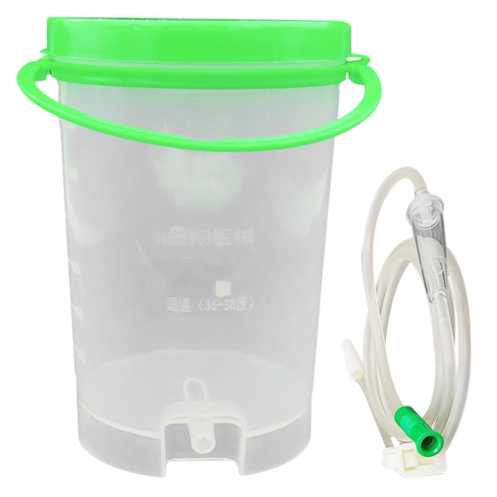1 Set of Enema Bucket kit with Catheter Complete Enema Bucket Kit