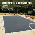 thumbnail image 3 of Cubierta de seguridad para piscina Vevor, cubierta para piscina enterrada de 13 x 23 pies, cubierta de seguridad para piscina de PVC, 3 of 8