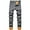 Gris, variante sur UKAP Jeans pour Hommes Taille Mi-Haute Pantalon en Denim Épaissi Pantalon Peluche Extensible Bas d'Hiver Bleu Foncé 32