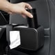 thumbnail image 3 of Organizador universal para asiento delantero y trasero de coche, soporte para paraguas desmontable, color gris, 3 of 9