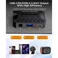 thumbnail image 6 of SinKeu 150W Portable Power Station 97Wh Battery Bank Fast Charging Solar Generator for Camping & 30W Solar Panel, 6 of 7