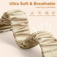 thumbnail image 4 of XiHAMA Scrunchie Bands Compatible with Apple Watch Bands Women 41mm 40mm 38mm 42mm 45mm 46mm, Stylish Stretchy Band Waterproof Elastic Solo Strap Wristband for iWatch SE Apple Watch Series10 9 876543, 4 of 8