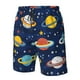 thumbnail image 4 of Fotbe Planets and Stars Trajes de Baño Estampados para Hombre, Shorts de Verano de Secado Rápido, Ropa de Playa, Bañadores-3X-Large, 4 of 6