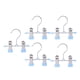 thumbnail image 5 of 5 piezas de pinzas para ropa de alta resistencia, ganchos para perchas para botas, soporte para botas, colgador de armario , abrazaderas azul, 5 of 9