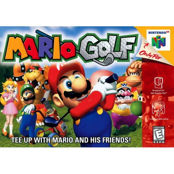 N64 Game US Version of Maro Golf
