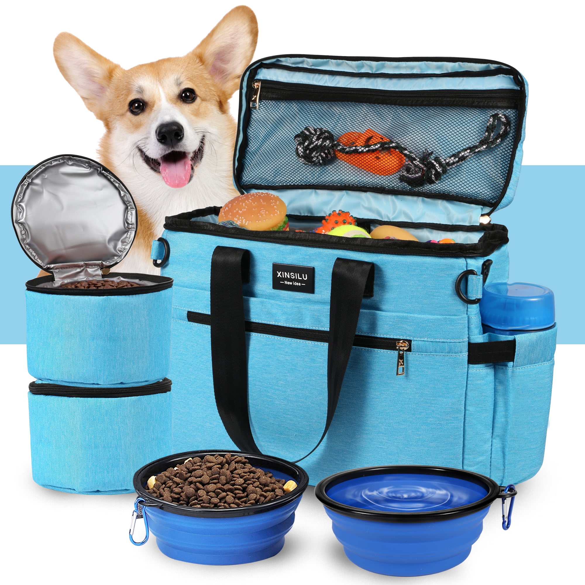 SoarDream Dog Travel Bag, Weekend Pet Travel Set for Dog and Cat