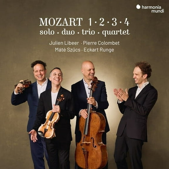 Julien Libeer - Mozart 1 2 3 4 - Solo, Duo, Trio, Quartet - Music & Performance - CD