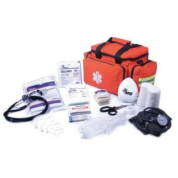 Medsource Emergency Medical Kit,Orange,1-6 People MS-75155