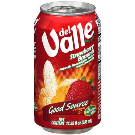 Jugos Del Valle Del Valle Strawberry Banana Nectar, 11.3 oz