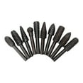 thumbnail image 2 of JWshufel Woodworking Rotary File Set High Speed Steel Grinding Heads for Wood Carving and Polishing Suit for Handicraft Enthusiasts Suit Manual and Pneumatic Tools 10 Piece Kit, 2 of 8