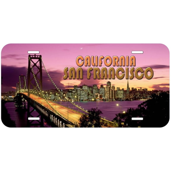 San Francisco CA TAG05 Novelty Car Auto License Plate