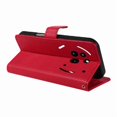 thumbnail image 4 of Wallet Case for Nothing Phone 3A Pro Flip Cover with Card Slots, Magnetic Stand & Strap Red, 4 of 5