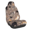 thumbnail image 2 of Cat Pattern Car Seat Covers Stretch Car Seat Protectors Universal Fit, 2 of 7