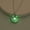 NY354 White K yellow Green, variant on Moon Pendant Necklace Glowing In The Night Adjustable Neck Chain For Women Party Clothing Outfit Jewelry Accessories Valentine's Day & Christmas Gift For Music Festival,NY359 White K blue Green