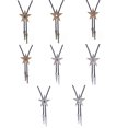 thumbnail image 2 of Star Bolo Tie Western Bolo Tie Vintage Bolo Tie Natives Bolo Tie Men Turquoise Bolo Tie Cowboy Necktie Necklace, 2 of 9