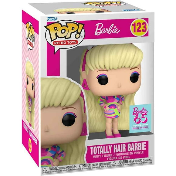 Pop Retro Toys Barbie 3.75 Inch Action Figure - Totally Hair Barbie #123