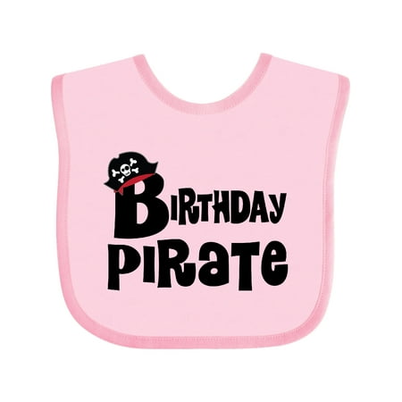 

Inktastic Birthday Pirate Party Gift Baby Boy Bib