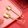 thumbnail image 4 of Cateissary Juego de cucharas de café con pala de acero inoxidable, 1 Uds., pala creativa, cuchara de té, helado, postre, cuchara, regalo de cumpleaños, Type9 NO9 Cateissary HA001870-01, 4 of 6