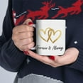 thumbnail image 5 of Forever & Always Coffee Mug - Golden Hearts Anniversary Gift for Wife - Romantic Wedding Cup, 5 of 9