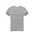 thumbnail image 2 of CENL Beautiful Giant Men\'s Casual Stripe Style Comfort Soft Short Sleeve T-shirt Tee, 2 of 9