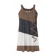 thumbnail image 4 of Vestido de Verano para las Mujeres Impreso sin Mangas Cuello Redondo, Suelto de Rodilla de Longitud Vestido Casual para la Primavera, 4 of 4