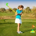 thumbnail image 5 of Golf Clubs, Educational Golf Toys Sets for Toddlers Kids, Sturdy & Multi-Colored Mini Golf Club Set Golfer Game Outdoor Sports Garden Summer Toy, 5 of 5