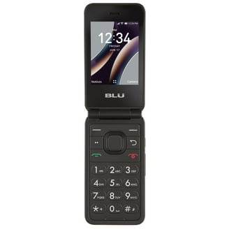 TCL Flip 2 Prepaid Phone Black 16GB with Camera, 2.8-inch Internal