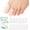 Clear, variant on Promifun Silicone Toe Protectors Caps Toe Sleeves Ingrown Toenails Blisters Toe Caps for Pain Relief 6 Pairs,Skin Color,Multi-Size