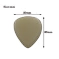 thumbnail image 3 of Plumillas De Guitarra Púas de guitarra de hueso bovino natural, púa de guitarra, herramientas de entrenamiento (estilo B) Sywqhk Para Estrenar, 3 of 8
