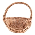 thumbnail image 2 of Wicker Basket with Handle, Wicker Shopping Basket, small, 2 of 5