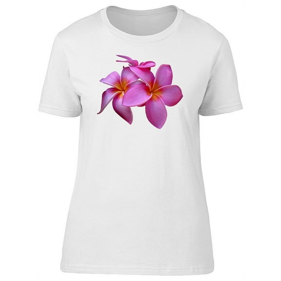 Three Exotic Flowers Tee Women's -Image by Shutterstock
