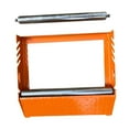 thumbnail image 4 of Rodillo para tambor de cable, soporte para tambor de carrete de cable, acero, fácil de usar, resistente, ajustable, dispensador de carrete de alambre, Naranja, 4 of 10