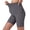 Dark Gray, variant on pstuiky Maternity Shorts for Women Yoga Shorts 5 Inch Inseam High Waist Pocket Capri Pants Pregnancy Activewear for Workouts Daily Plus Size Maternity Shorts