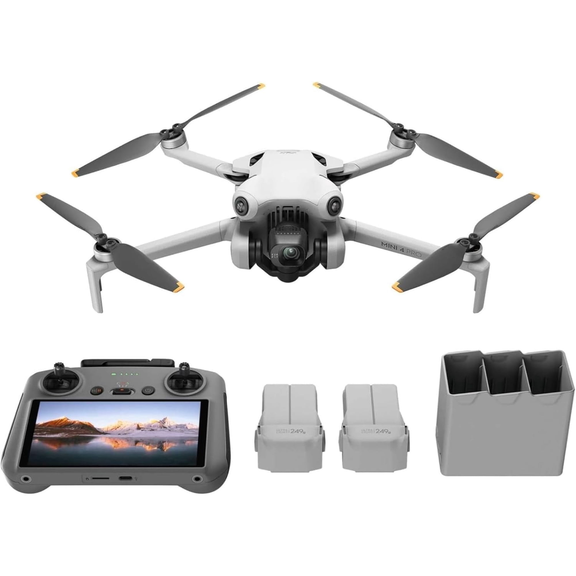 DJI Mini 4 Pro Drone Fly More Combo with RC 2 Remote Controller