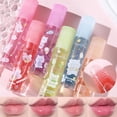 thumbnail image 1 of DENESTUP Juego de 6 brillos de labios enrollables con sabor a frutas, maquillaje de labios brillante para niños y adolescentes, no tóxico, regalo de fiesta para niños, mejores amigos, 1 of 5