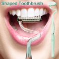 thumbnail image 4 of S Shaped Toothbrush, Multi-Functional S-Shaped Toothbrush, Scientific Brush, 4 of 8
