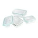 thumbnail image 3 of Westinghouse Set de contenedores de Vidrio con Tapas Transparentes 5 Piezas WCFC003210A multicolor, 3 of 4