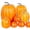 Orange-1, variant on YOYTOO 12 Pcs Mini Artificial Pumpkins, Fall Fake Pumpkin Decor Set for Home Kitchen Farmhouse Halloween Thanksgiving Fall Party Decorations