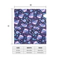 thumbnail image 4 of Rocae Blue Skull Crystal for Mailbox Covers Protection Postbox Covers Home Decor-21x18 in, 4 of 8